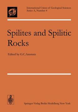 portada spilites and spilitic rocks (en Francés)