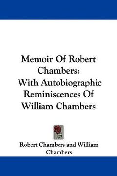 portada memoir of robert chambers: with autobiog