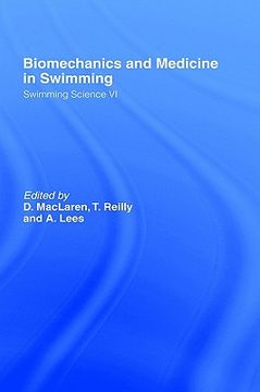 portada biomechanics and medicine in swimming: swimming science vi (in English)