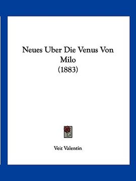 portada Neues Uber Die Venus Von Milo (1883) (in German)