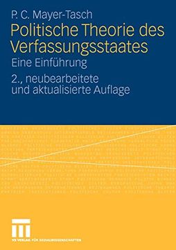 portada Politische Theorie des Verfassungsstaates: Eine Einführung (in German)