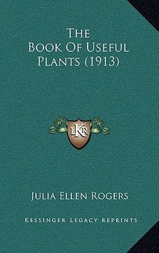portada the book of useful plants (1913)