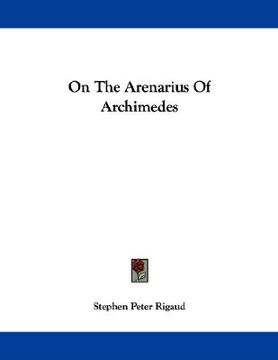portada on the arenarius of archimedes (en Inglés)