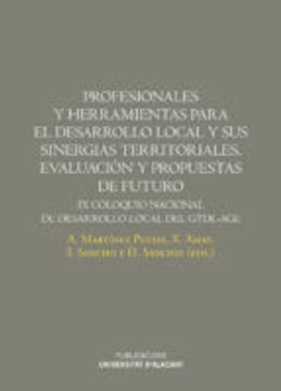 portada PROFESIONALES Y HERRAMIENTAS PARA EL DESARROLLO LOCAL Y SUS SINERGIAS TERR