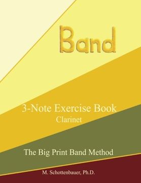 portada 3-Note Exercise Book: Clarinet (The Big Print Band Method)