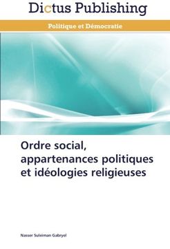 portada Ordre social, appartenances politiques et idéologies religieuses
