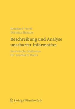portada Beschreibung Und Analyse Unscharfer Information: Statistische Methoden Für Unscharfe Daten (in German)