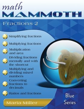 portada Math Mammoth Fractions 2 (en Inglés)