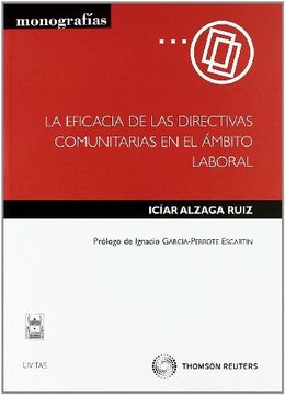 portada La eficacia de las Directivas comunitarias en el ámbito laboral (Monografía)