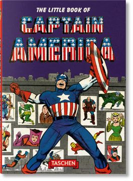 portada The Little Book of Captain America (en Italiano, Español, Portugués)