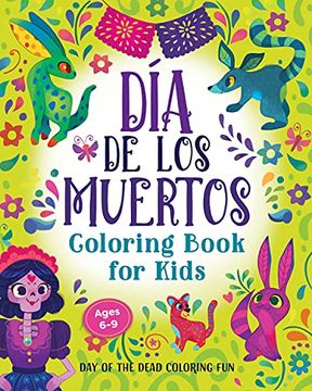 portada Día de los Muertos Coloring Book for Kids: Day of the Dead Coloring fun (in English)