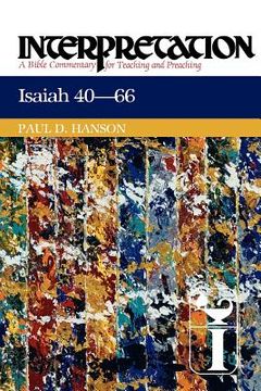 portada isaiah 40-66 (en Inglés)
