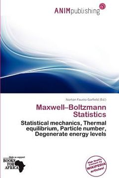 maxwell-boltzmann statistics (en Inglés)
