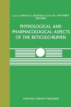 portada Physiological and Pharmacological Aspects of the Reticulo-Rumen
