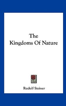 portada the kingdoms of nature (en Inglés)