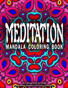 portada MEDITATION MANDALA COLORING BOOK - Vol.4: women coloring books for adults (en Inglés)