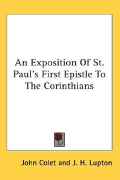 portada an exposition of st. paul's first epistle to the corinthians (in English)