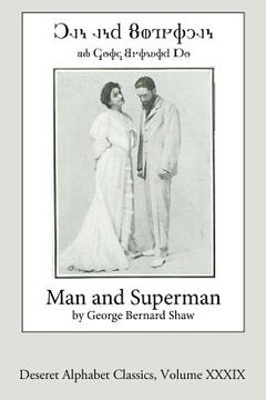 portada Man and Superman (Deseret Alphabet edition) (in English)