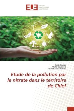 portada Etude de la pollution par le nitrate dans le territoire de Chlef (en Francés)