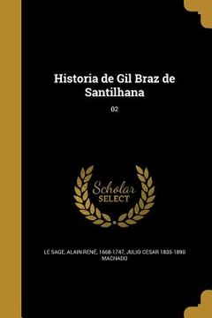 portada Historia de Gil Braz de Santilhana; 02 (en Portugués)