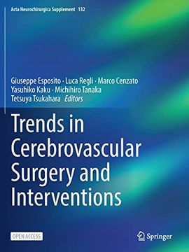 portada Trends in Cerebrovascular Surgery and Interventions (en Inglés)