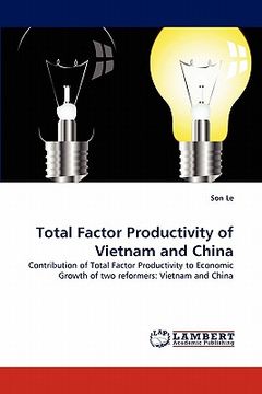 portada total factor productivity of vietnam and china (en Inglés)