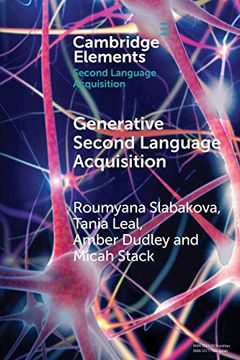 portada Generative Second Language Acquisition (Elements in Second Language Acquisition) (en Inglés)