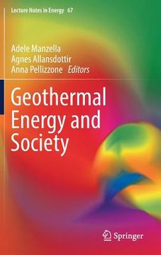 portada Geothermal Energy and Society (en Inglés)
