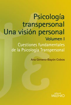 portada Psicología Transpersonal. Una Visión Personal. Vol. I (in Spanish)