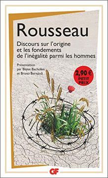 portada Discours sur L'origine et les Fondements de L'inégalité Parmi les Hommes (en Francés)