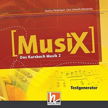 portada Musix 2. Testgenerator (Cd-Rom und Audio-Cd): Das Kursbuch Musik 2. Klasse 7/8 (en Alemán)