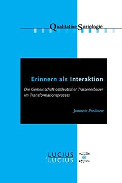 portada Erinnern als Interaktion (Qualitative Soziologie) (in German)