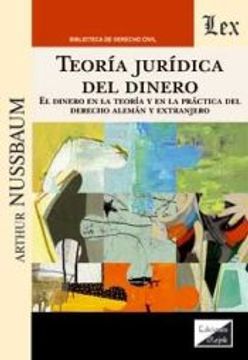 portada Teoria Juridica del Dinero (in Spanish)