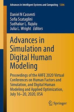 portada Advances in Simulation and Digital Human Modeling: Proceedings of the Ahfe 2020 Virtual Conferences on Human Factors and Simulation, and Digital Human. In Intelligent Systems and Computing) (in English)