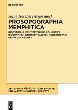 portada Prosopographia Memphitica (in German)