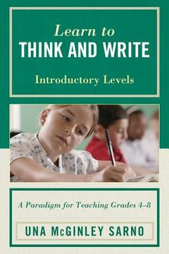 portada learn to think and write (en Inglés)