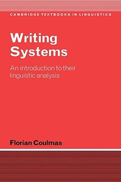 portada writing systems: an introduction to their linguistic analysis (en Inglés)