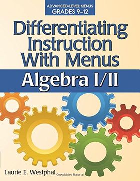 portada Differentiating Instruction with Menus: Algebra I/II