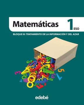 portada Matemáticas, 1 ESO (in Spanish)