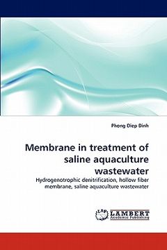 portada membrane in treatment of saline aquaculture wastewater (en Inglés)