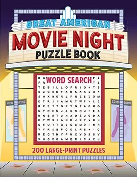 portada Great American Movie Night Puzzle Book: 200 Puzzles (Great American Puzzle Books) (in English)