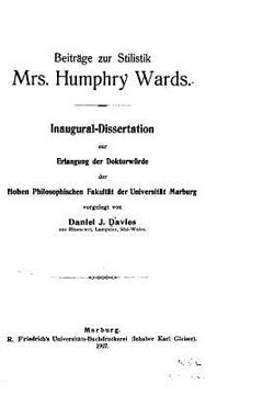 portada Beiträge zur Stilistik Mrs. Humphry Ward (en Alemán)