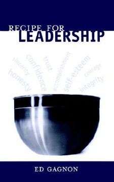 portada recipe for leadership (en Inglés)