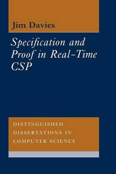 portada Specification and Proof in Real Time csp (Distinguished Dissertations in Computer Science) (en Inglés)