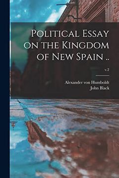 portada Political Essay on the Kingdom of new Spain. V. 2 