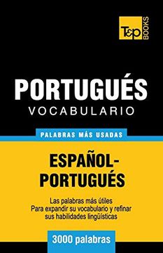 portada Vocabulario Español-Portugués - 3000 Palabras más Usadas