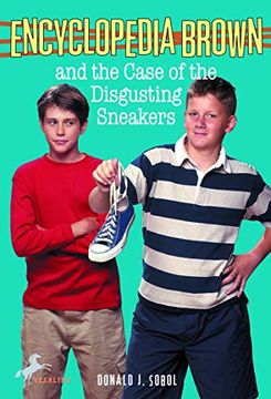 portada Encyclopedia Brown and the Case of the Disgusting Sneakers (en Inglés)