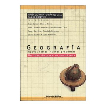 portada Geografia - Nuevos Temas, Nuevas Preguntas