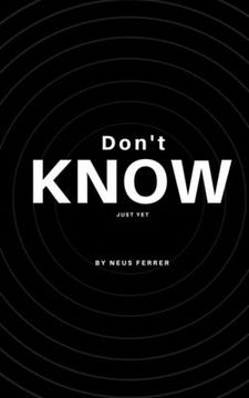 portada Don't know just yet