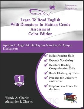 portada Learn To Read English With Directions In Haitian Creole Assessment: Color Edition (in English)